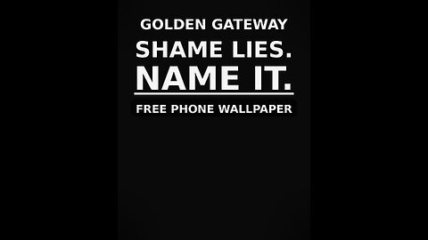 Shame lies. It isn’t your identity.