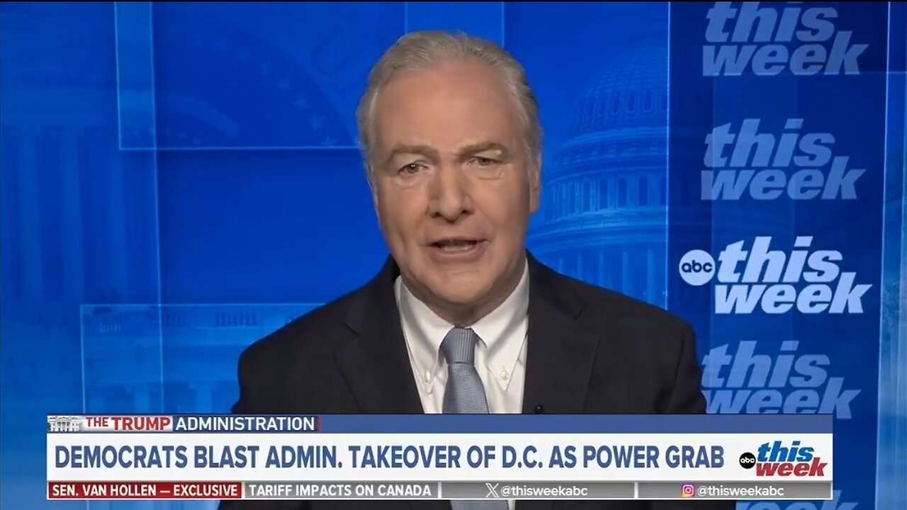 Sen Chris Van Hollen Claims There's No Crime Emergency In D.C