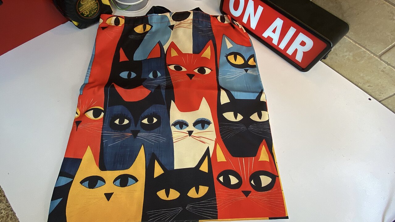 Colorful Cat Pattern Canvas Tote Bag Women Cute Cats Reusable Grocery Shoulder Bag Shopping Travel