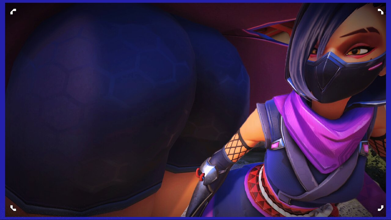 💜Ninja Sombra Booty & Thighs Pics in Game | Overwatch 2 (18+)💜