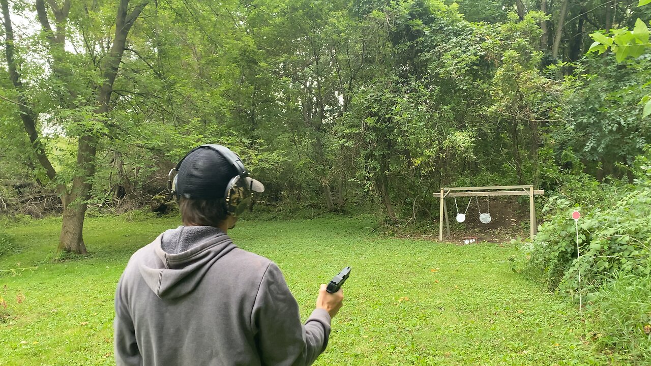 Glock 19 build first shots
