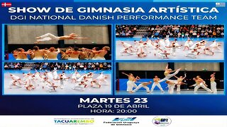 Show de Gimnasia Artística - Equipo de Dinamarca - Tacuarembó 23/12/2025