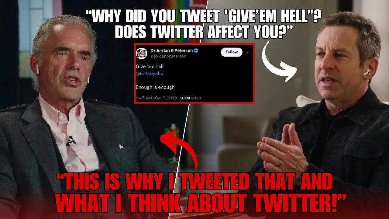 'Got Me In A Lot Of Trouble' - Jordan Peterson On His Controversial Tweets (Vz3R43l-GLQ)