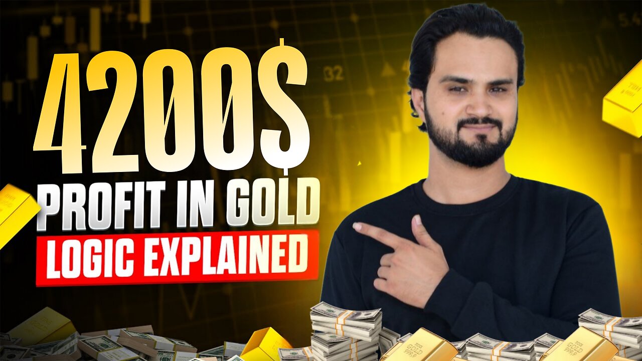 $4200 Profit in GOLD II Trade Logic Explained