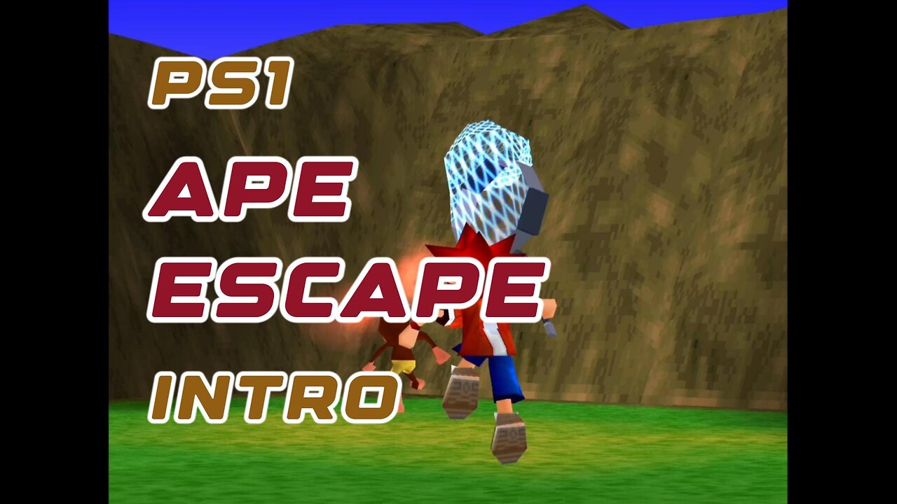 PS1 Intro - Ape Escape Monkey Cinematic