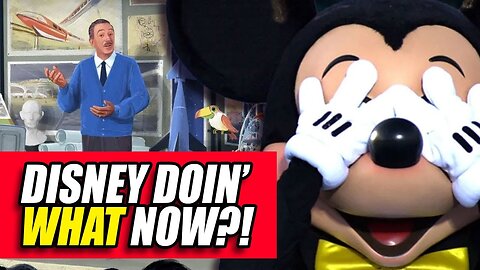 Disney Wants Gen Z BOYS! Walt Disney Animatronic Comes to WDW?! | Clownfish TV
