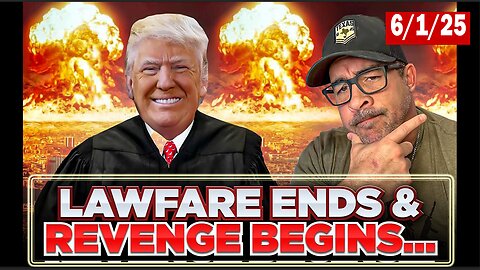 6/1/25 - TRUMPS REVENGE BEGINS..Lawfare Crushed? Diego Garcia Base Mobilizing For An Attack On Iran? - NINO