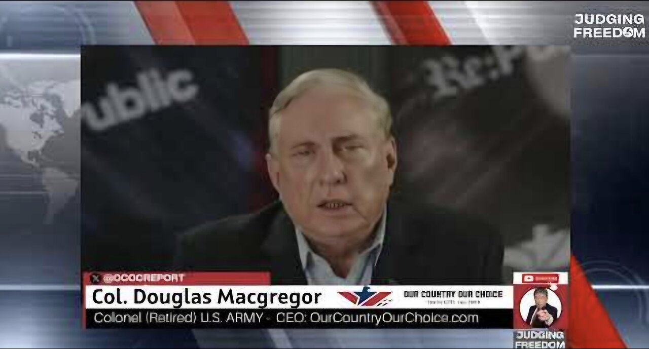COL. Douglas Macgregor : Will the US Attack Iran For Netanyahu