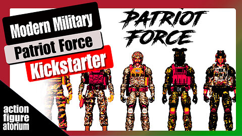 1:12 Modern Military action figures | Patriot Force | Kickstarter analysis & opinion |