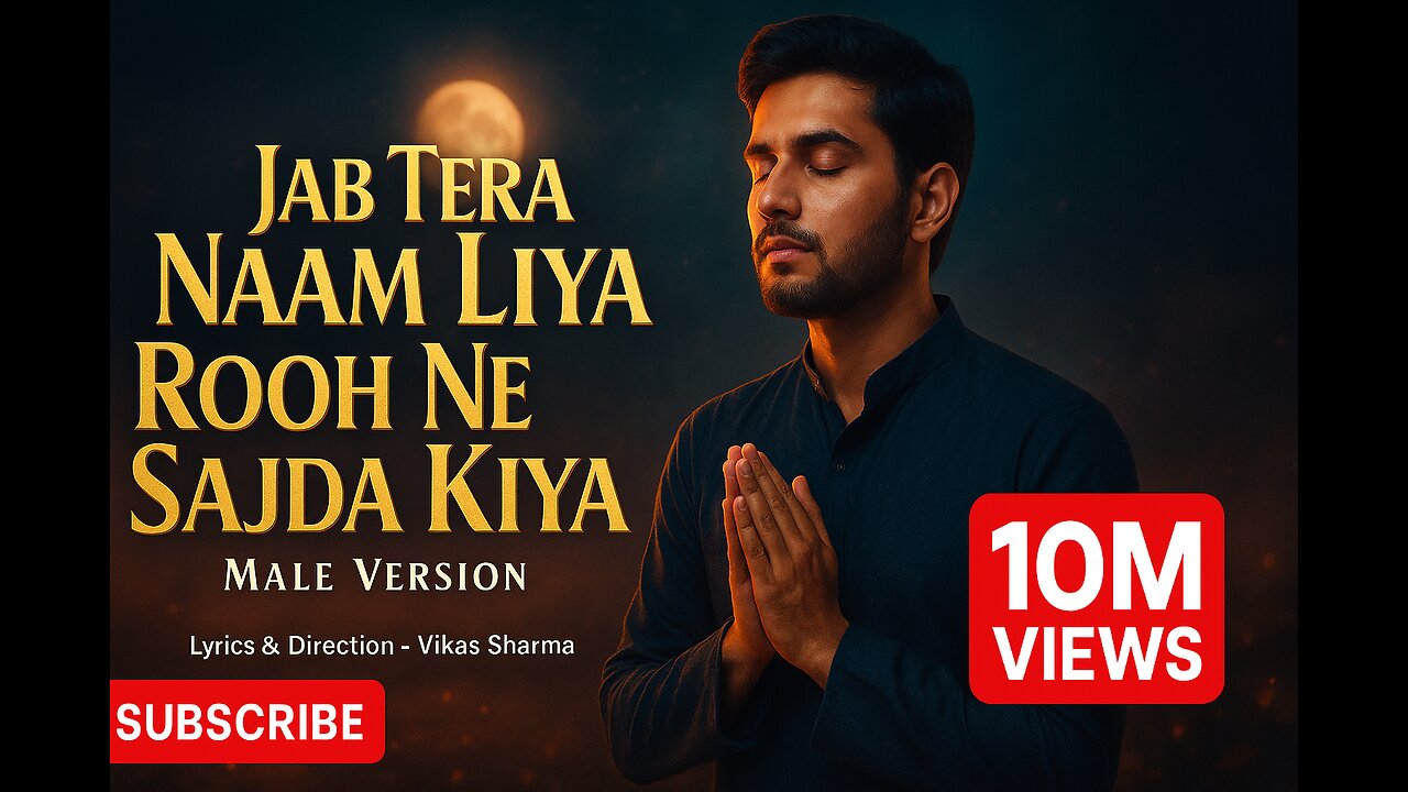 Jab Tera Naam Liya Rooh Ne Sajda Kiya ❤️‍🔥 | Sufi Love Song 🎵 | Soulful Voice | High Notes Magic