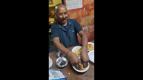 Indian Street Food masala samosa