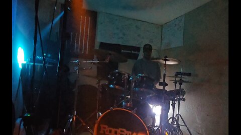 August 4th 2025 Legally Blind Drummer RooStar D.J Ketibz Ride With Me Drum Cover.