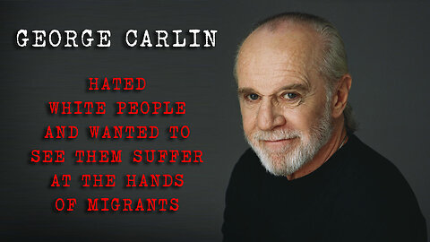 George Carlin HATED White People 😈
