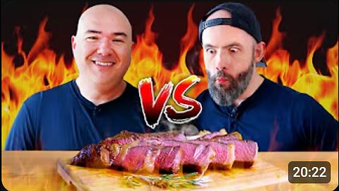 🥩 I Challenged @GugaFoods to the ULTIMATE STEAK OFF! 🔥 | Babish Culinary Universe