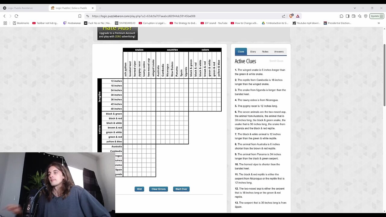 ChatGPT doing Logic Puzzles