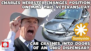 Car crashes into doors of Marijuana dispensary in Ohio