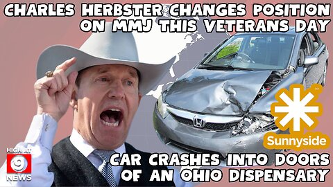 Car crashes into doors of Marijuana dispensary in Ohio