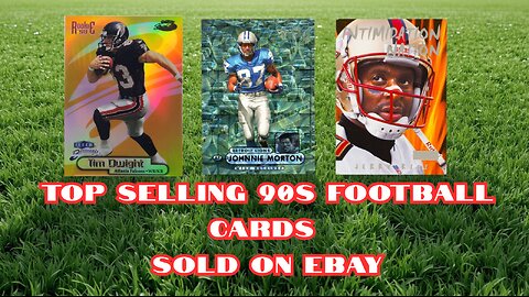 90s Football Card Countdown: The Top 20 Most Expensive eBay Sales OCT. 20-26