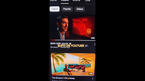 $UPS ON YOUTUBE 🛰