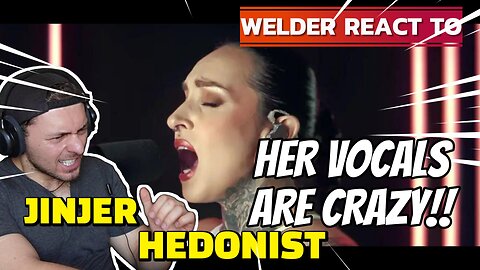 WELDER REACTS TO JINJER – HEDONIST | TATIANA'S ONE TAKE VOCAL PERFORMANCE IS UNREAL