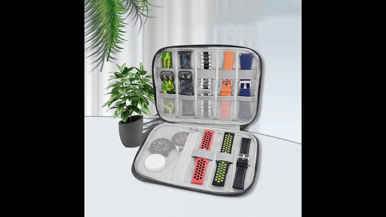 Ultra-compact Apple Watch Bands Storage Bag, for Most Sizes of Watch Bands