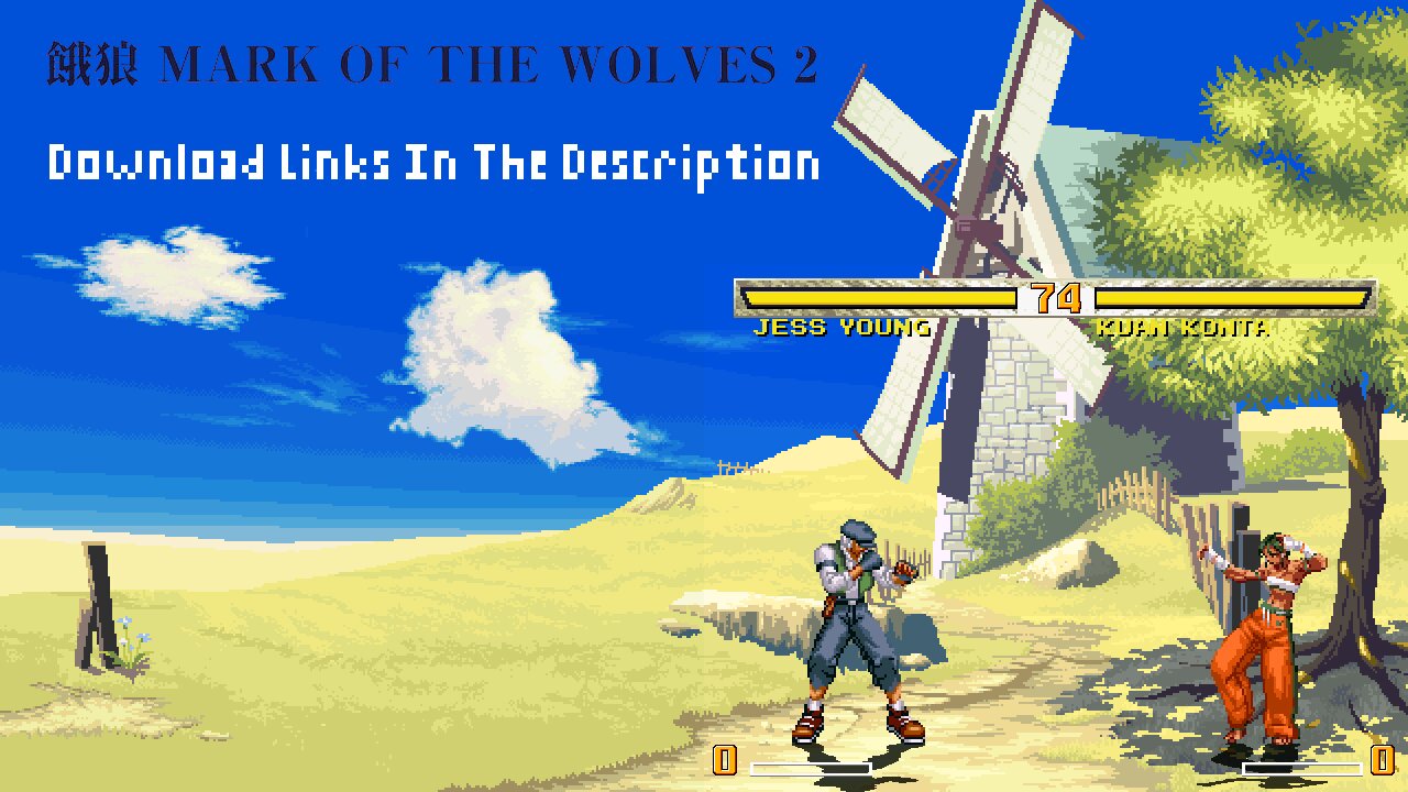Garou Mark of the Wolves 2 - Prototype - Download Links In The Description - Neo Geo NeoGeo MVS AES