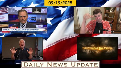 EP1690 | Newsmax: Jimmy Kimmel, Doug/Exile: Charlie Effect, Glenn Beck: Antifa, X22 Report:Fake News