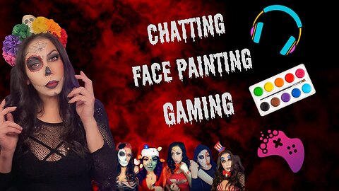 GHOST WATCHERS! 2nd Live stream! Feliz Dia De Los Muertos SUGAR SKULL/GLAM LOOK