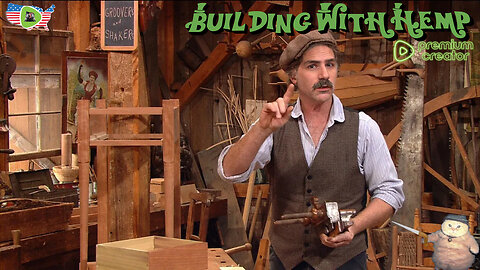Building with Hemp episode #4 Trying to build a hammock holder