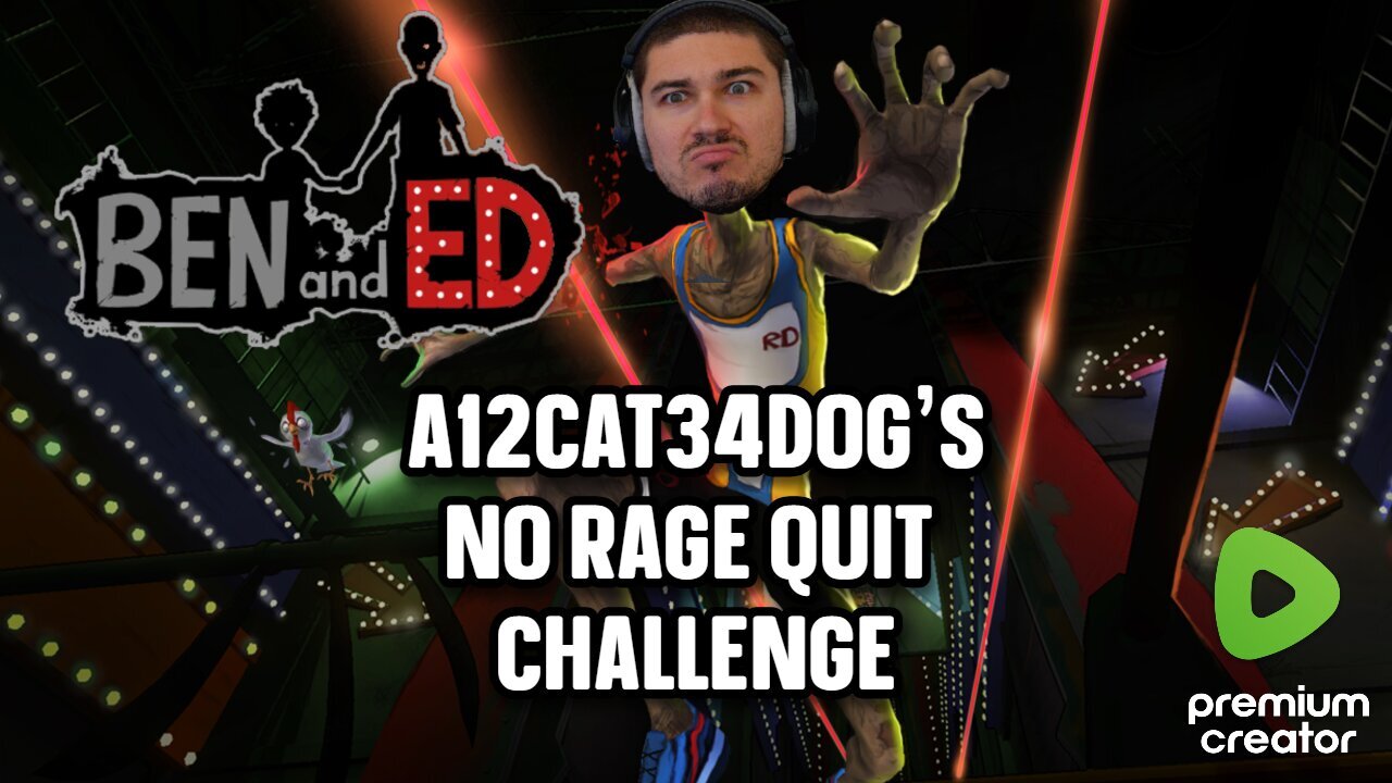 a12cat34dogs Ben and Ed No Rage Quit Challenge!