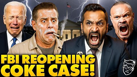 DC PANIC: Kash & Bongino Open FBI Investigation of COKE at Biden White House, J6 Pipe Bomber CAUGHT?