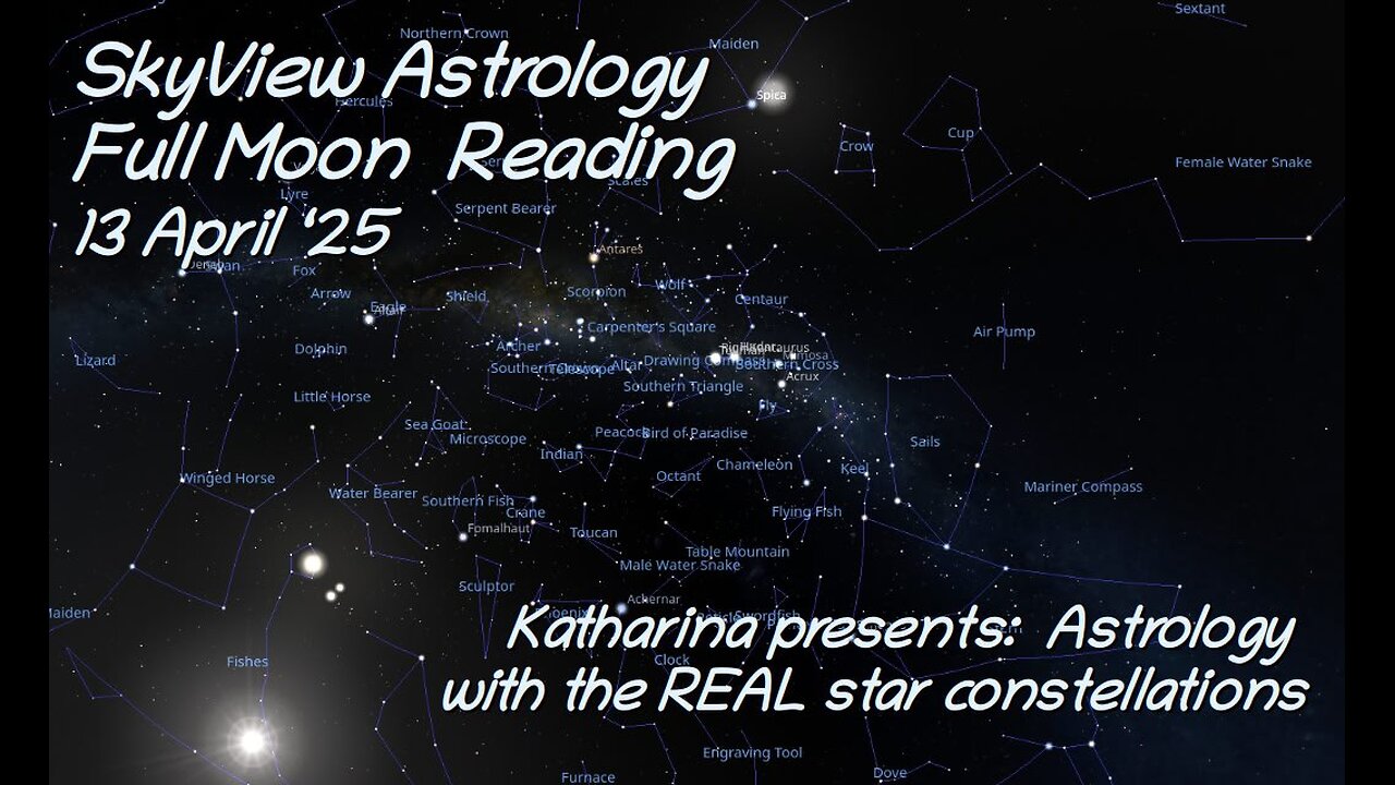 Full Moon Reading 13 April 2025