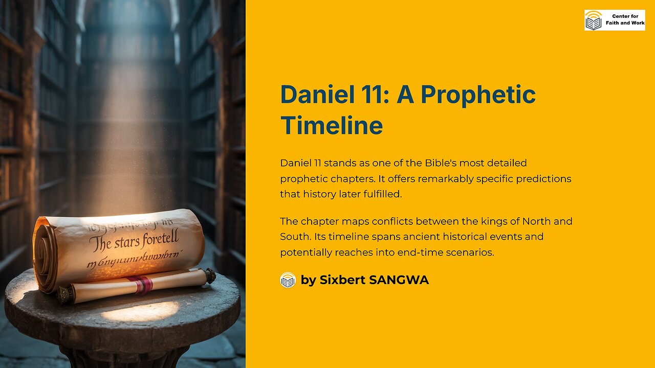 Daniel 11:21-45 ||| Umutware Ubashishwa byose n'Uburyarya Agiye Guhagurukira Kurwanya Umwami 'Abami