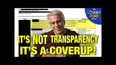 How The Epstein Files Release Is Actually A HUGE COVERUP!