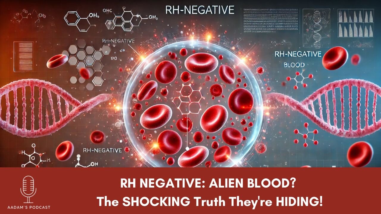 RH NEGATIVE: ALIEN BLOOD? The SHOCKING Truth They're HIDING | Podcast-101