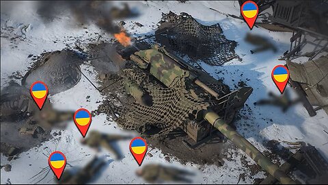 Russian Drones Annihilate Ukrainian Artillery with Precision Strikes!