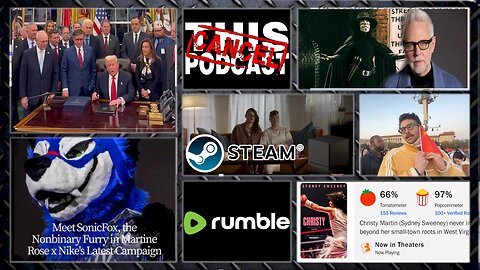 S07E01: Shutdown Shut Down, Nike/Furries, the V-Make, Steam's Gay Cube, Hassan CCP Tour & More!