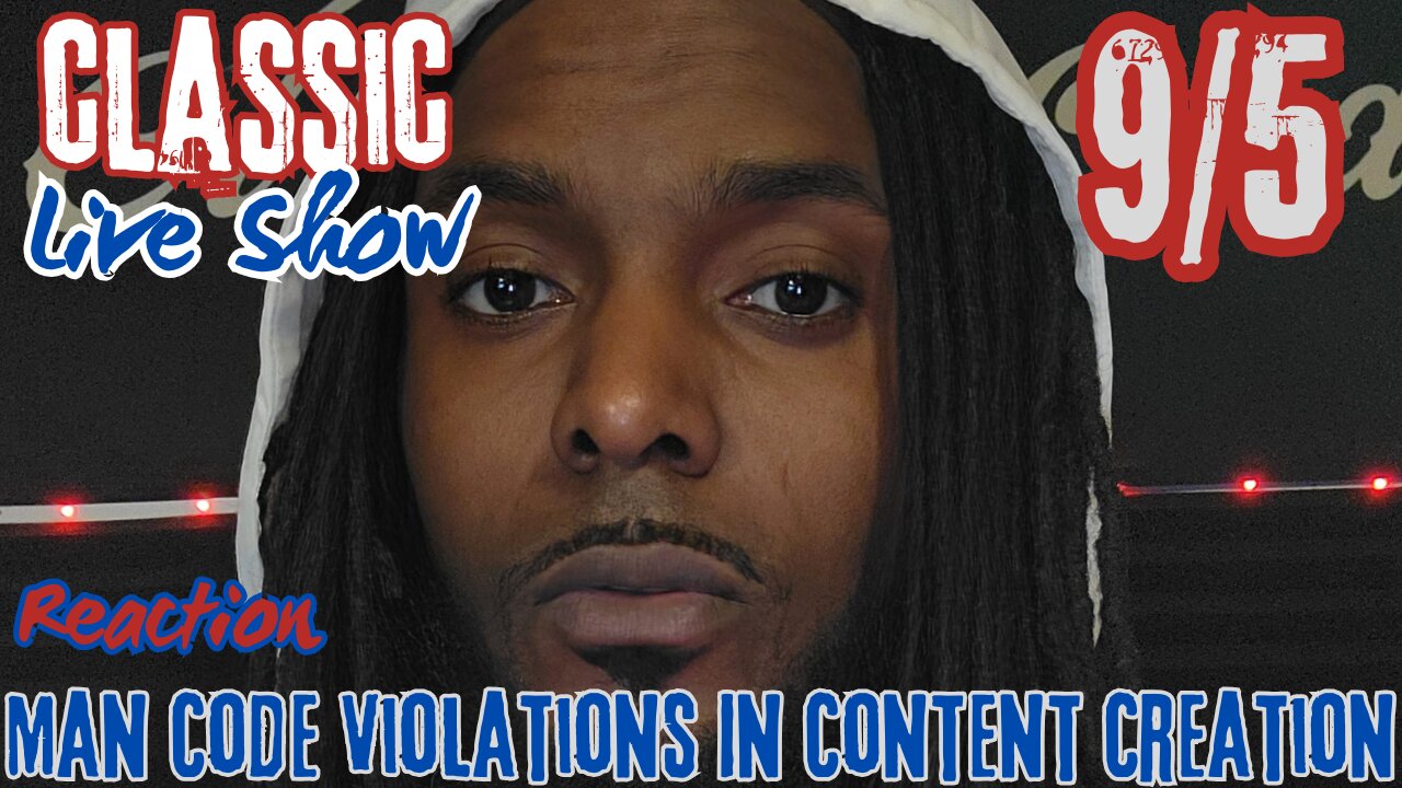 Man-Code Violations in content creation | Rate These Bars Friday | QOTD