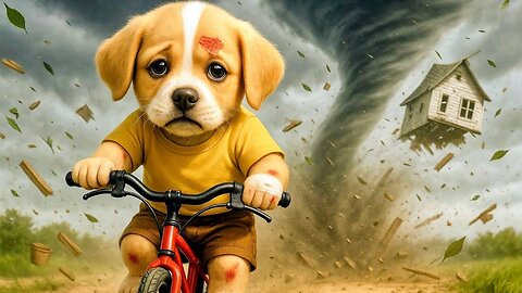 Baby Puppy Lost Everything in a Tornado 🌪️😭💔 — Until Love & Kindness Knocked on the Door 🐶❤️
