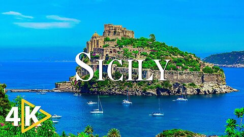 Sicily 4K - Ancient Wonders & Timeless Beauty | Cinematic Drone Footage