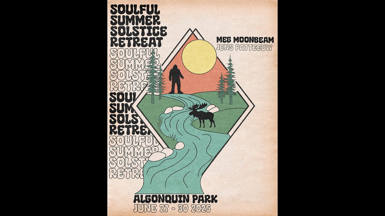 ☀️ SOULFUL SUMMER SOLSTICE RETREAT! With Meg & Jens in Algonquin Park, Ontario Canada 🛶