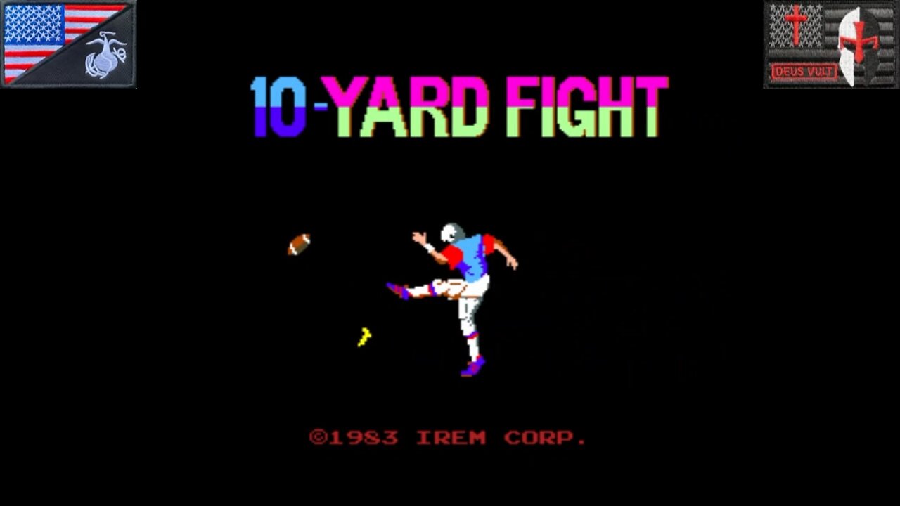 10-Yard Fight (Arcade - Attract Mode) [NA Version of "10ヤード・ファイト"]