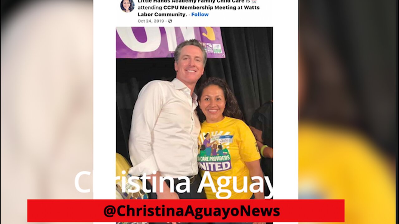 Newsom Seen Smiling With Owner Of Daycare With Illegal Migrant Criminal Living There