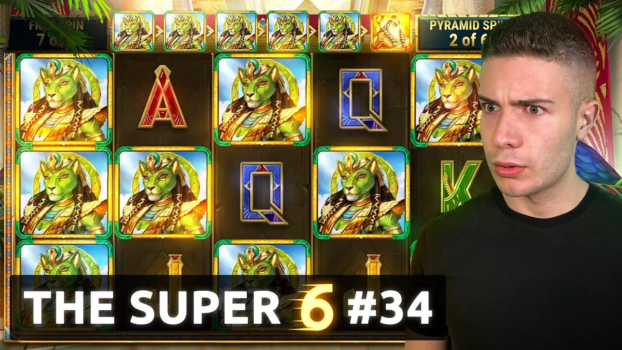The Super 6 🎰 EXCLUSIVE HIGHROLL BONUS OPENING #34