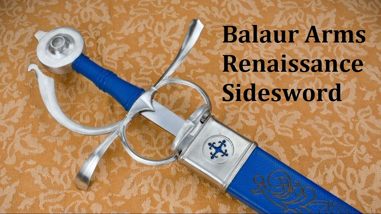 Test Cutting with the Balaur Arms Renaissance Sidesword