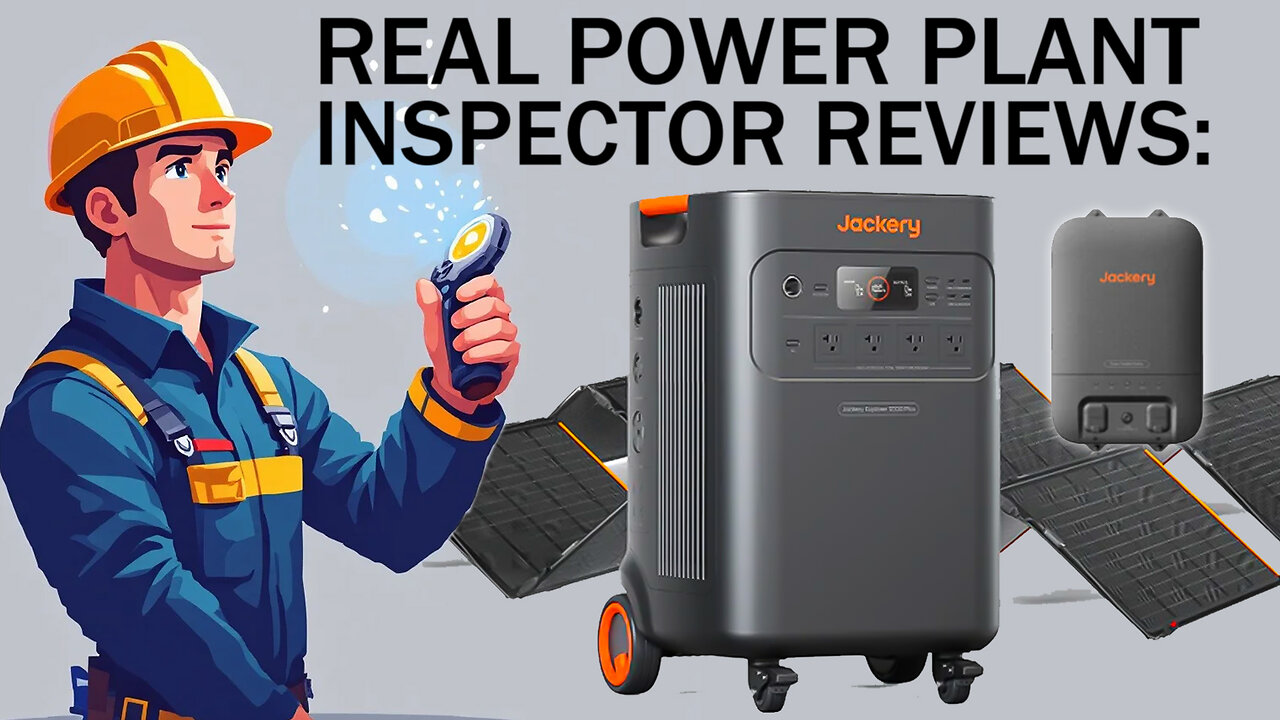 Power Plant Inspector Reviews Jackery 5000 Plus