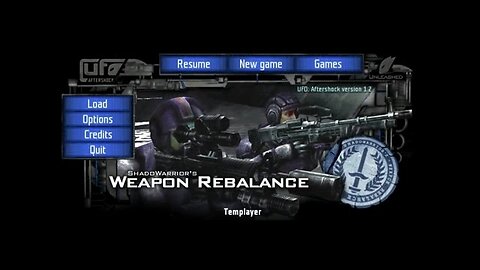 UFO: Aftershock (ShadoWarrior's Weapon Rebalance mod) - Walkthrough/Videonávod - 1 [EN/CZ]