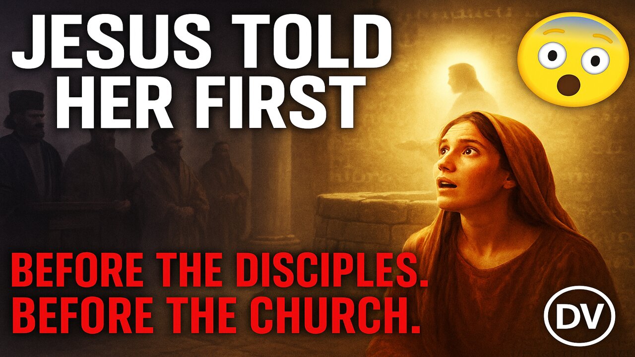 The Woman Jesus Trusted Before the Disciples