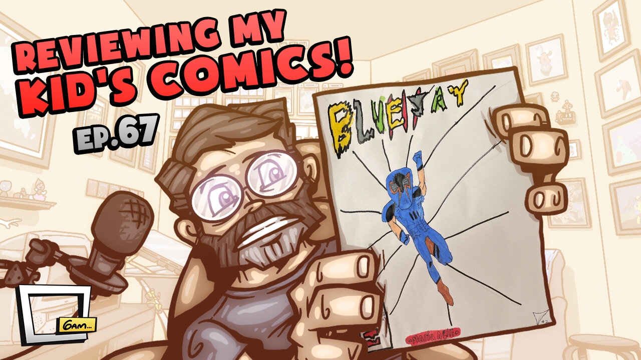 Reviewing my 9-Year-Old's Comics: Blue Jay #2