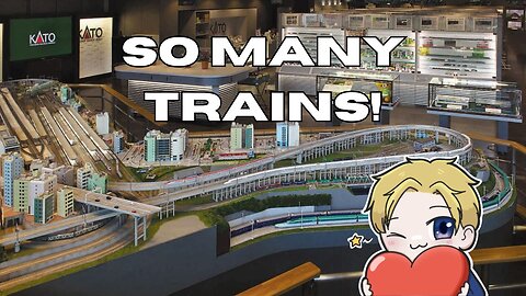 Rex Reacts: A Plethora of Trains at Tokyo's KATO Hobby Center! 🚅